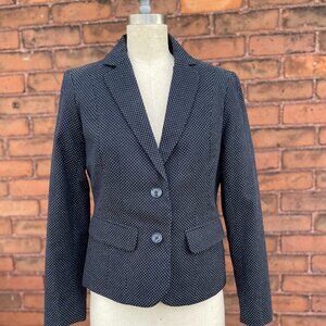 Cynthia Rowley Mini Polka-Dot Blazer Sz M